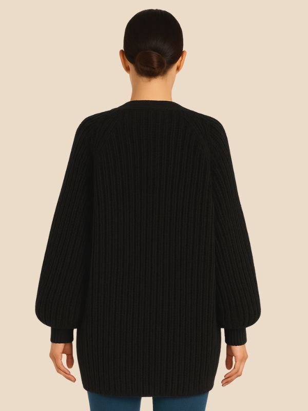 Isabella | Strikket Oversized Cardigan til Kvinder