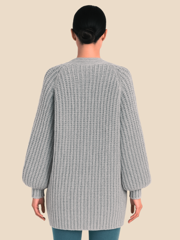 Isabella | Strikket Oversized Cardigan til Kvinder