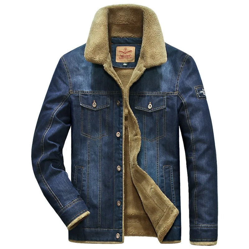 ROLF – herrejakke i denimlook