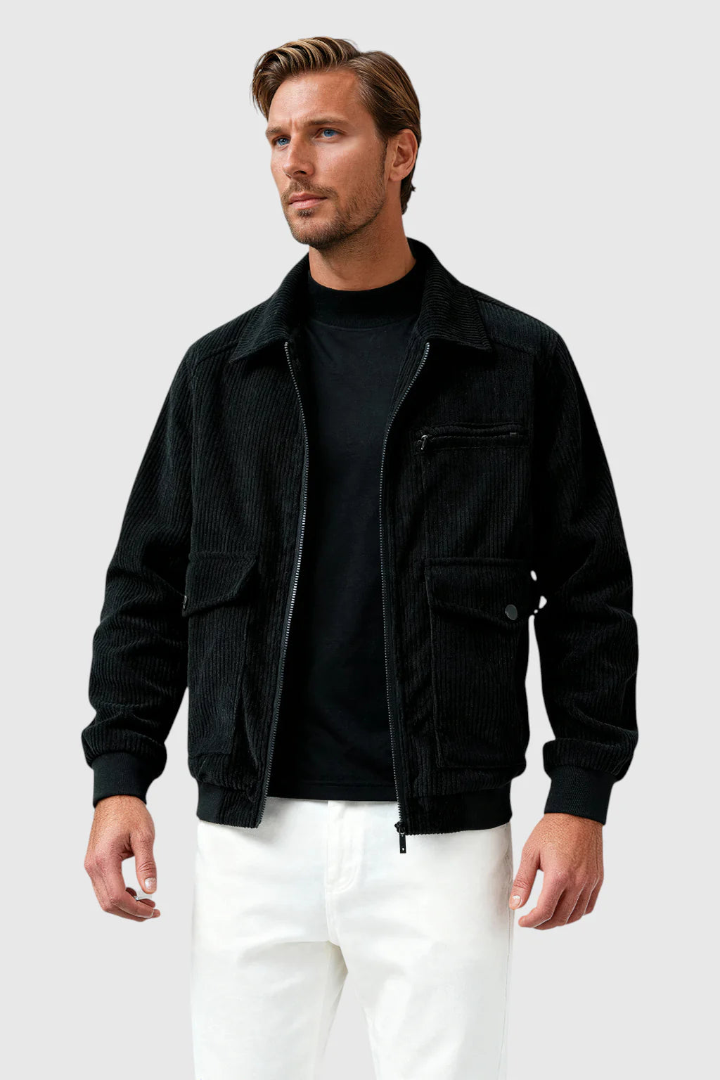 Jack – Herre Corduroy Jakke Kulsort