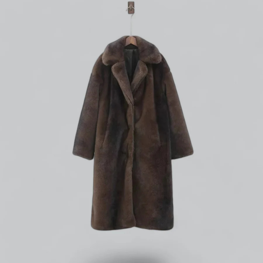 AKEA – lang trenchcoat til damer