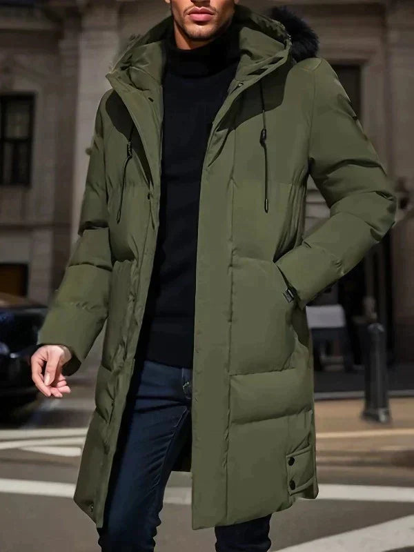 ODDUR – lang vinterjakke i parka-stil til herrer