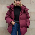 BORA – oversized pufferjakke til damer