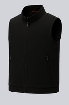 Oliver – Herre Casual Ståkrave Vest Sort