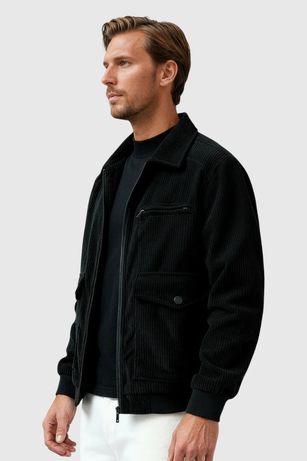 Jack – Herre Corduroy Jakke Kulsort