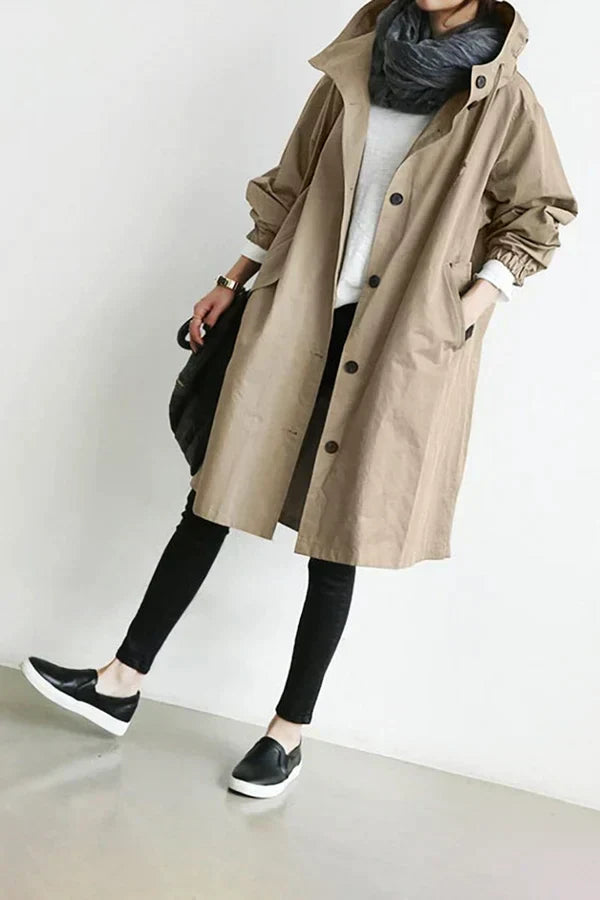 NILA – Oversized dame trenchcoat