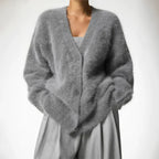 AISTE – oversized cardigan til damer