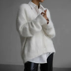 AISTE – oversized cardigan til damer