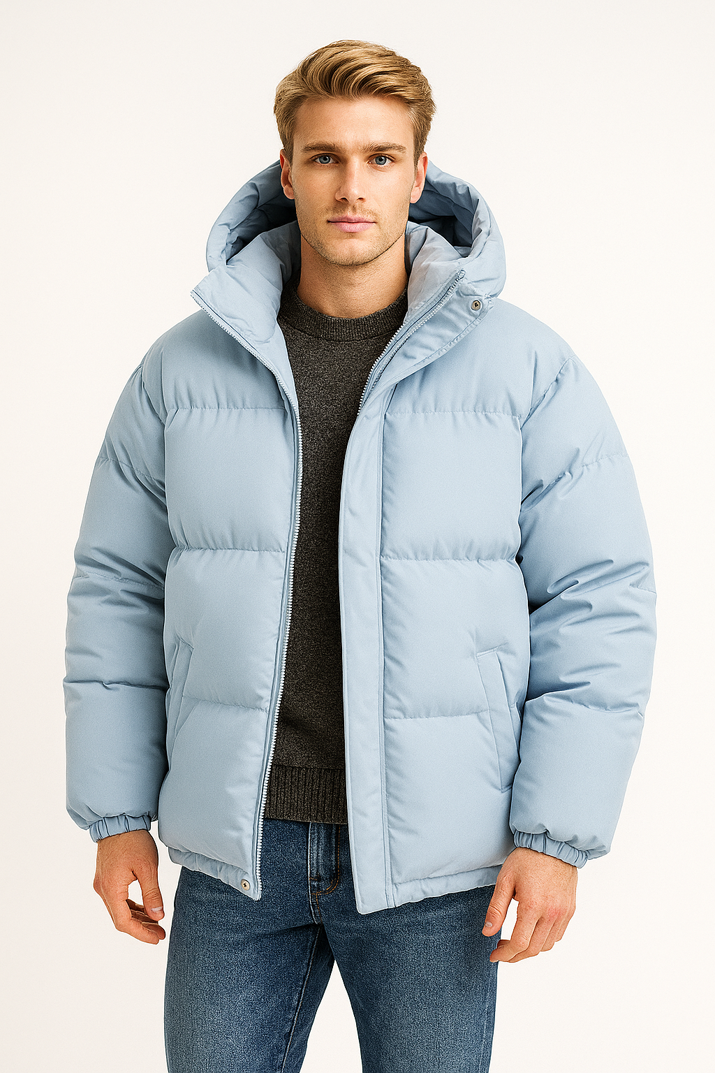 BENT – Puffer vinterjakke til herrer