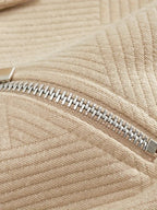 MANUEL – herretrøje med halv lynlås