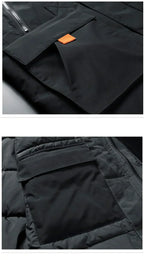 RISTO – Herre vinterjakke med pelskrave-stil