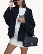 LUMMI – Kort dame trenchcoat