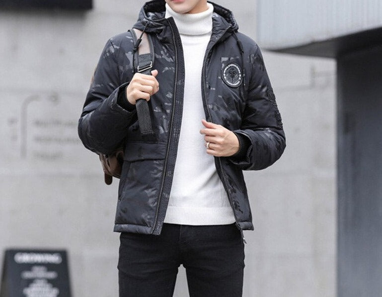 OLLI – vinterjakke med hætte til herrer