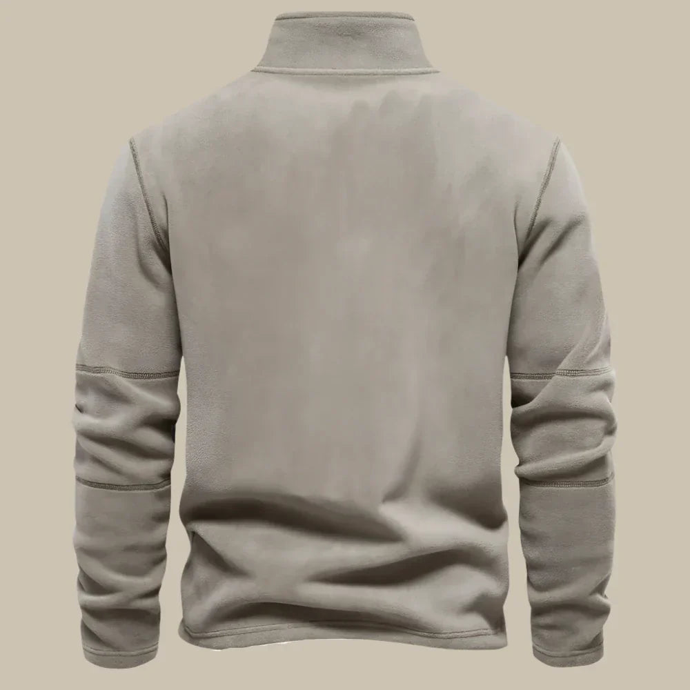 MARKIN – Herre pullover i fleece-stil