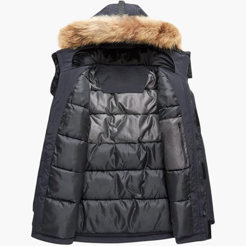 BOWEN – vinterjakke til herrer med kravekant