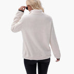 CLAIRE – fleece trøje til damer med lynlås