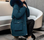 MARJA – Lang dame vinterjakke med krave