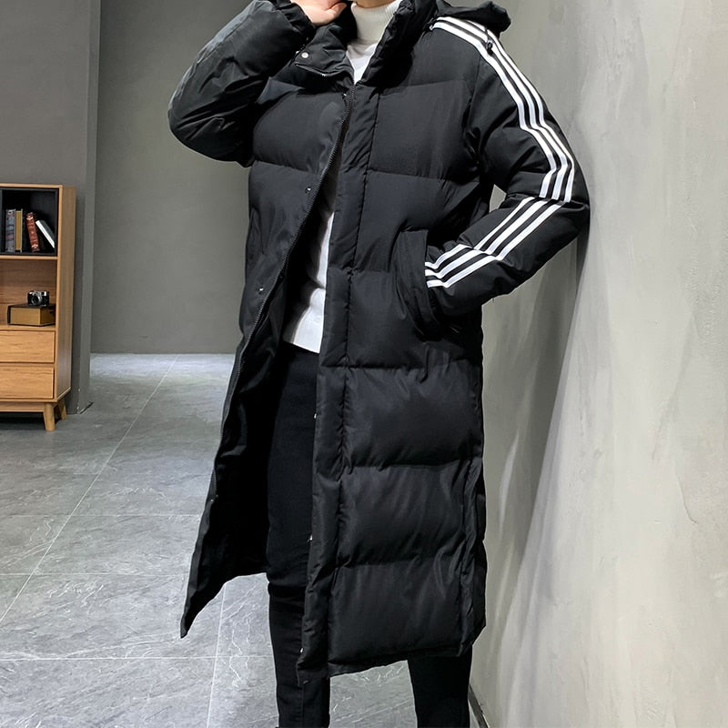 INGVAR – lang herre vinterjakke