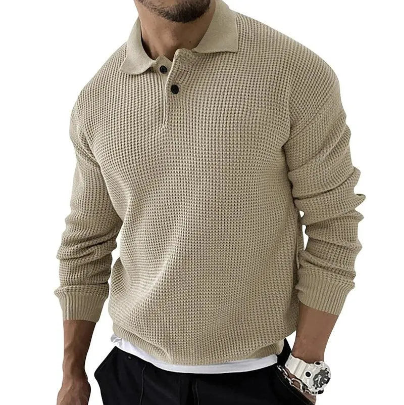 SCOTT – polo-sweater til herrer
