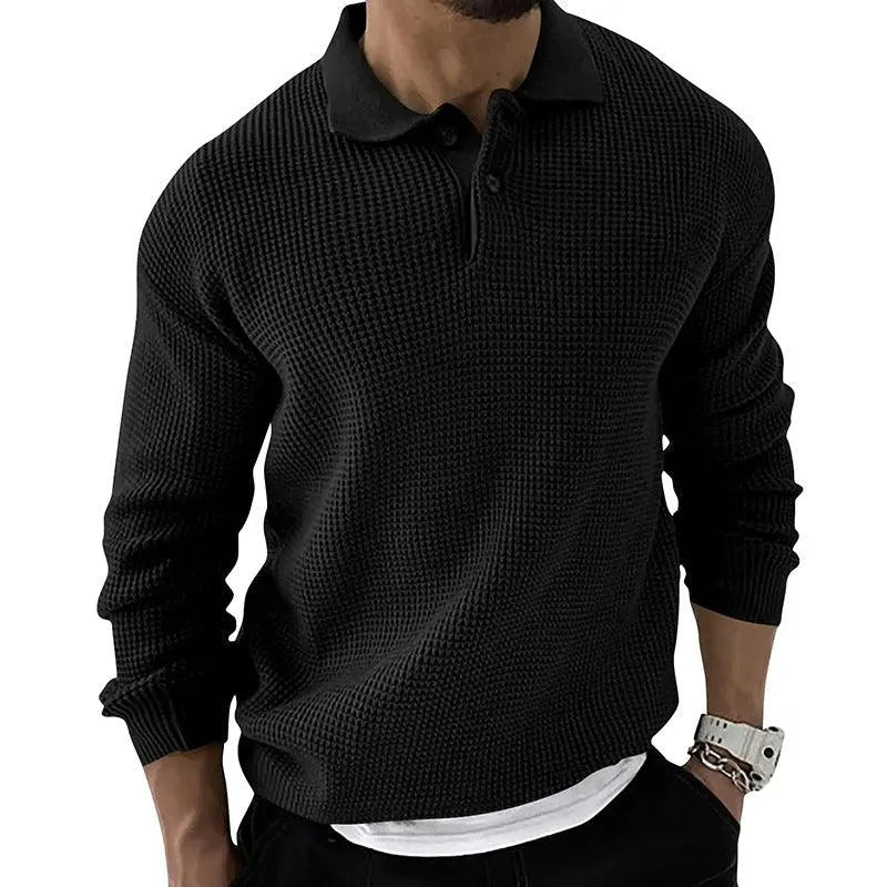 SCOTT – polo-sweater til herrer