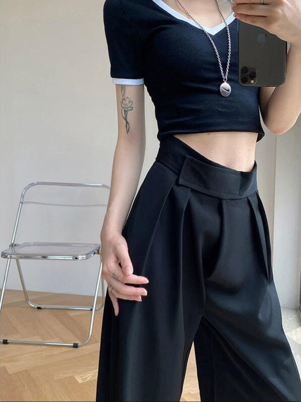 YUNA – wide fit bukser til damer