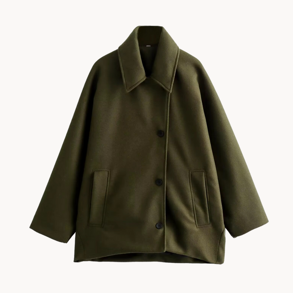 LUMMI – Kort dame trenchcoat