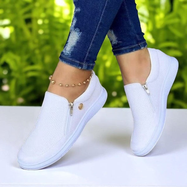 KIRRA – Moderne dame sko med lynlås