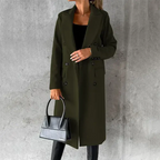 AMEA – lang trenchcoat til damer