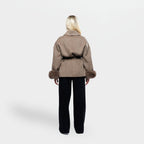 MACY – vinterjakke til damer med kravekant