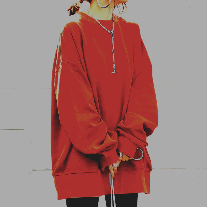 ALVA – oversized pullover til damer