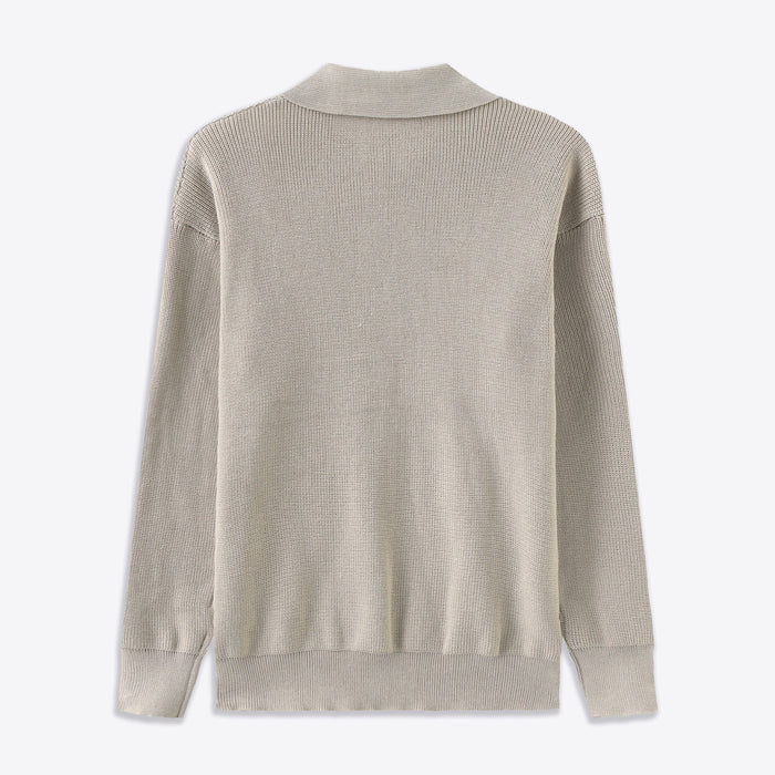 JOHN – Sweater med lynlås til herrer